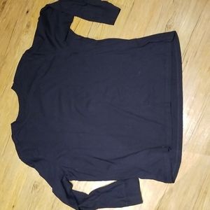 Eddie Bauer long sleeve navy shirt great condition sz XXXL